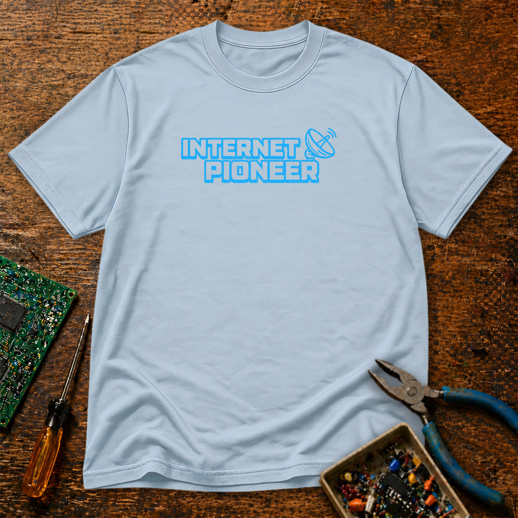 Internet Pioneer Retro Tech T-Shirt