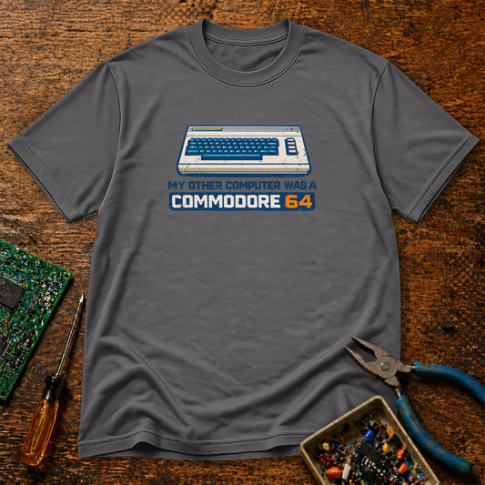 My Other Computer Was A Commodore 64 Retro Tech T-Shirt