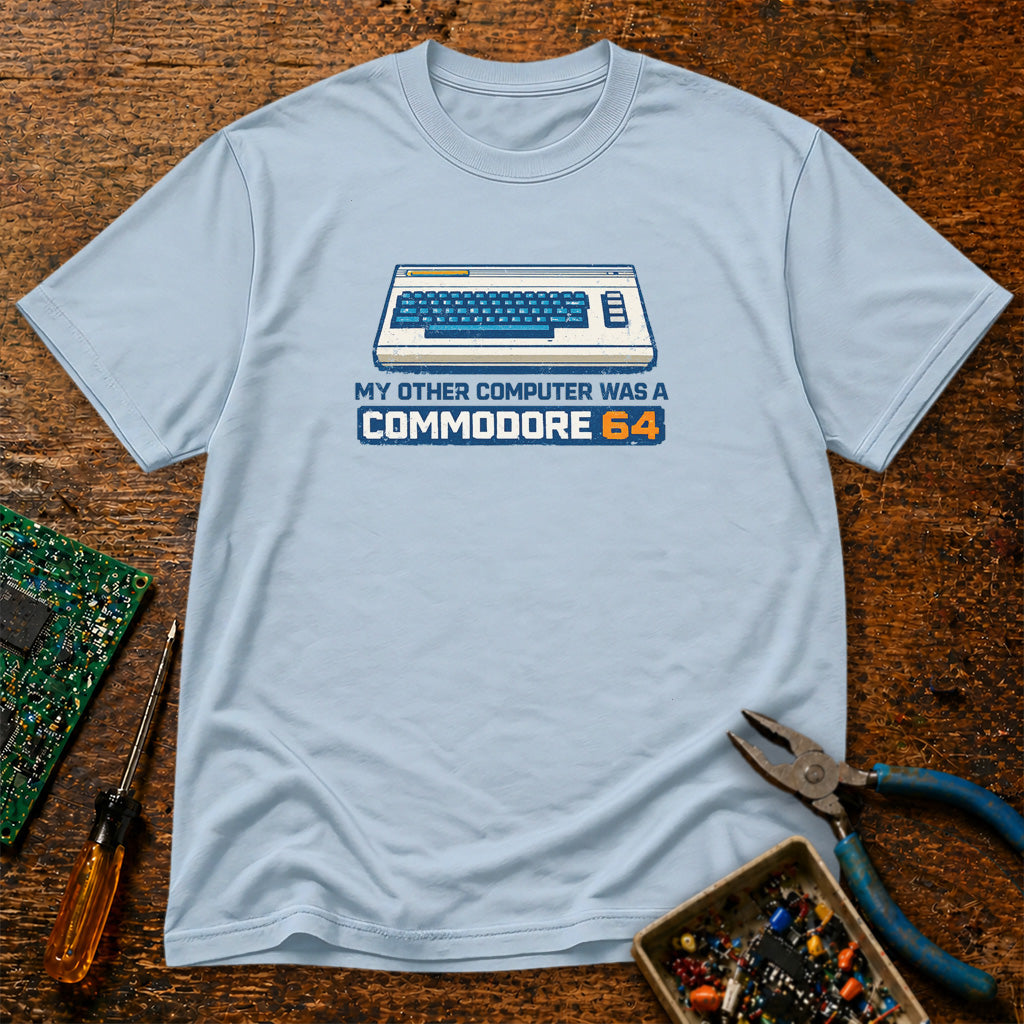 My Other Computer Was A Commodore 64 Retro Tech T-Shirt