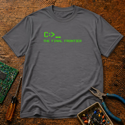 C:> - The Final Frontier Retro T-Shirt