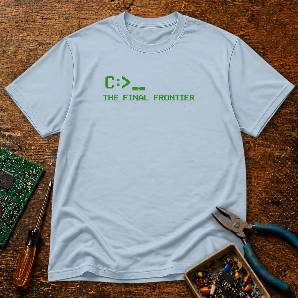 C:> - The Final Frontier Retro T-Shirt