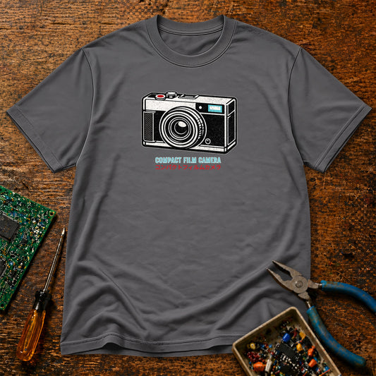 Compact Film Camera Retro Tech T-Shirt