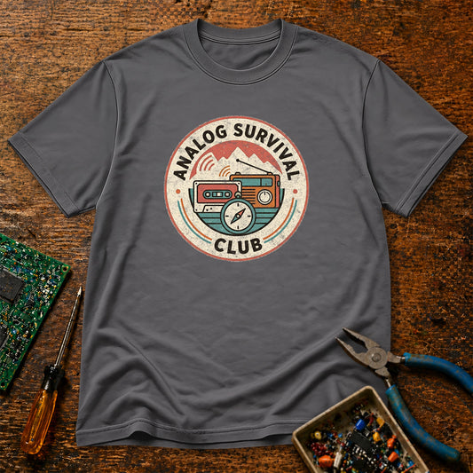 Analog Survival Club Retro Tech T-Shirt