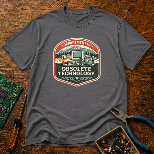 Department of Obsolete Technology Retro Tech T-Shirt