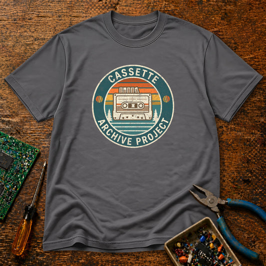 Cassette Archive Project Retro Tech T-Shirt