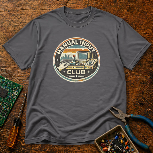 Manual Input Club Retro Tech T-Shirt