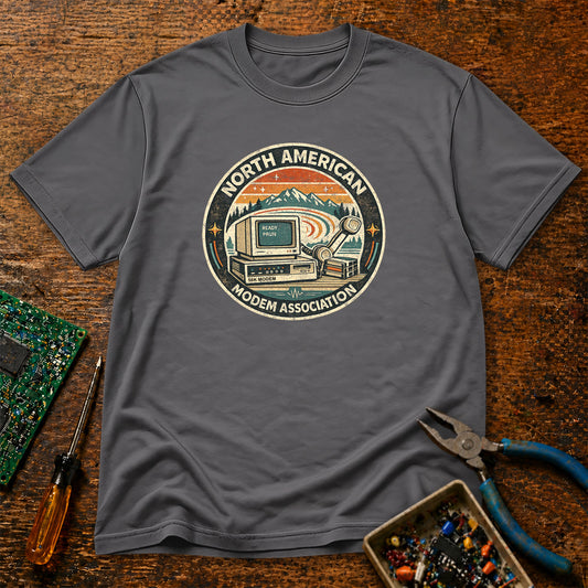 North American Modem Association Retro Tech T-Shirt