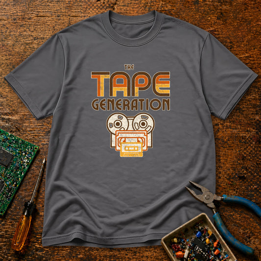 The Tape Generation Retro Audio T-Shirt