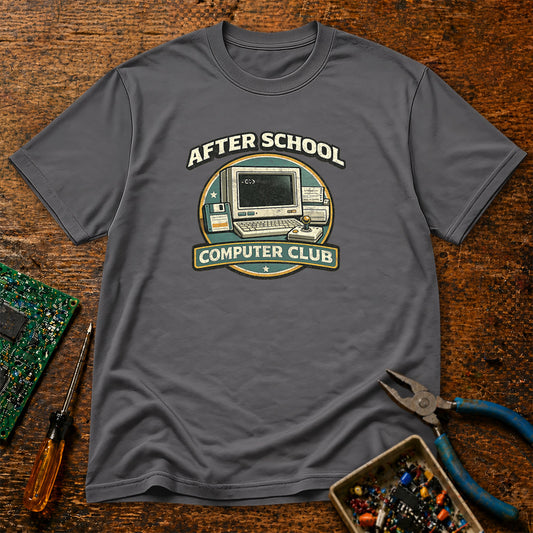 After School Computer Club Retro Tech T-Shirt