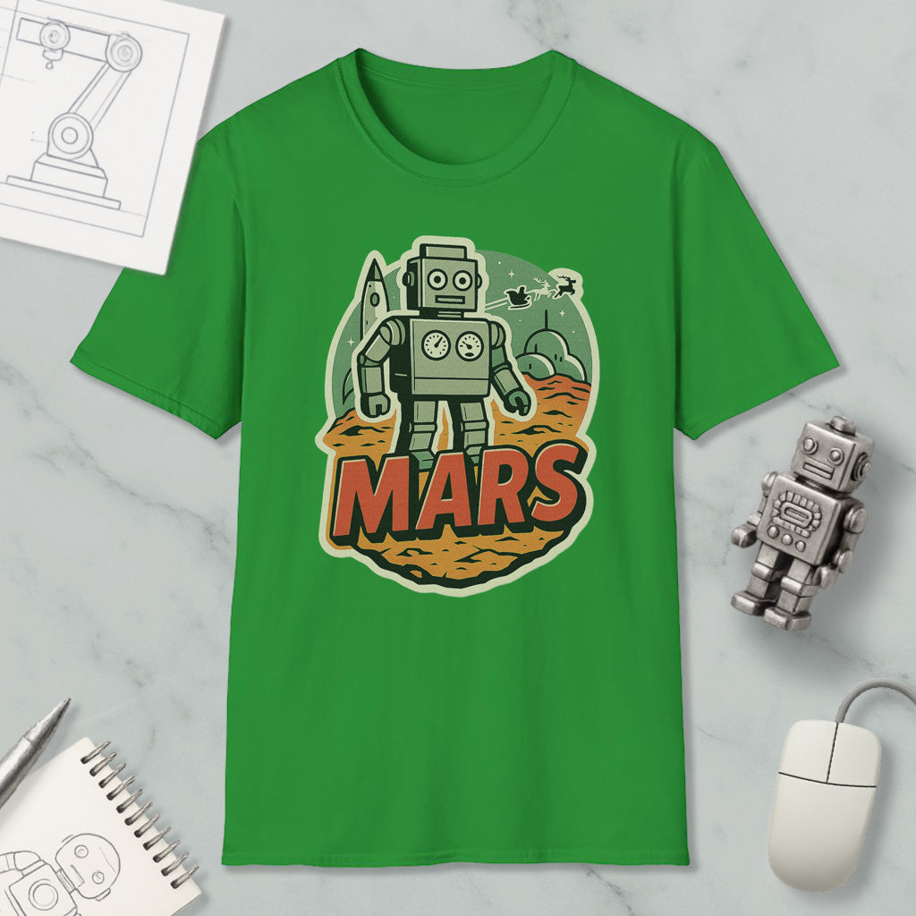 Torg Martian Mars Robot Nerd T-Shirt for Sci-Fi Fans