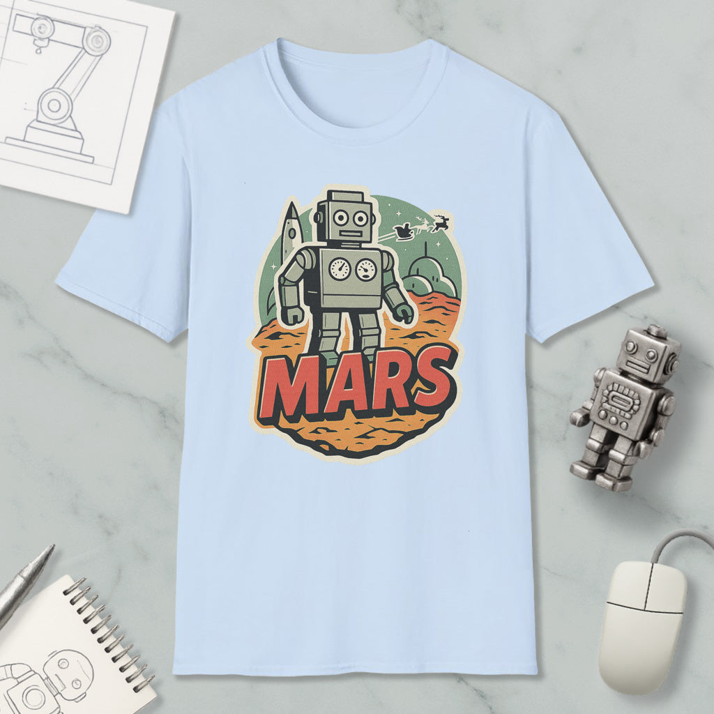 Torg Martian Mars Robot Nerd T-Shirt for Sci-Fi Fans