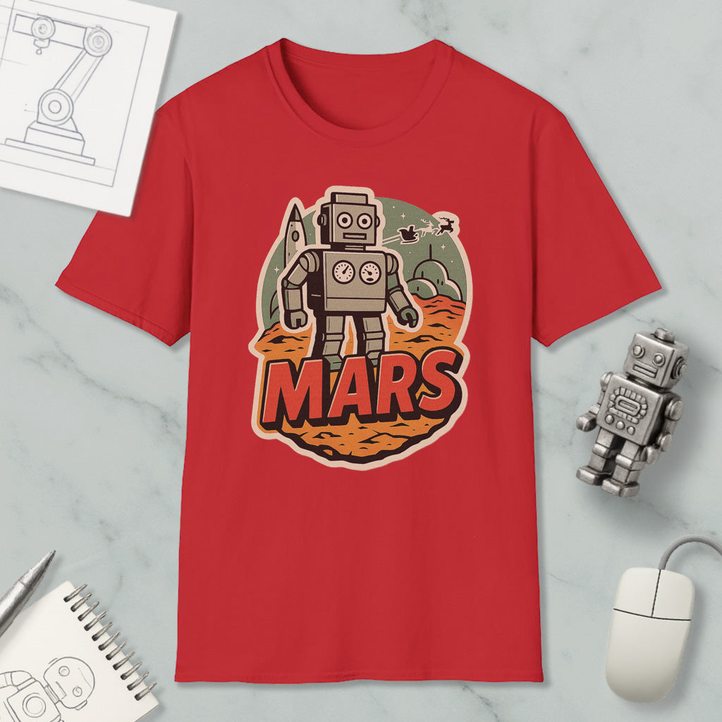 Torg Martian Mars Robot Nerd T-Shirt for Sci-Fi Fans