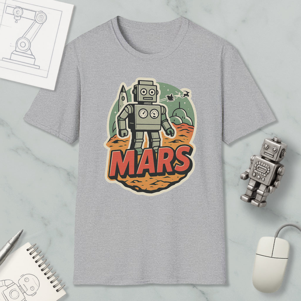 Torg Martian Mars Robot Nerd T-Shirt for Sci-Fi Fans