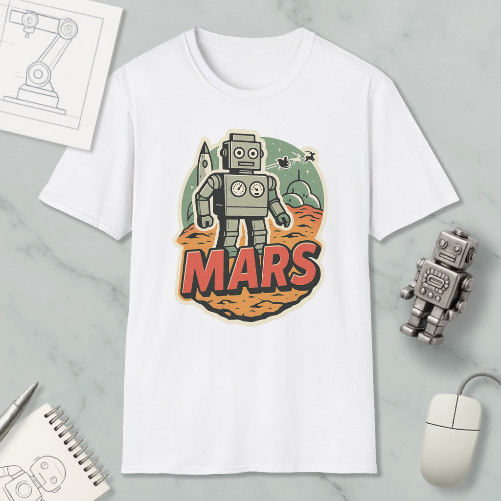 Torg Martian Mars Robot Nerd T-Shirt for Sci-Fi Fans