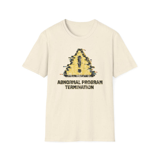 Abnormal Program Termination Retro T-Shirt