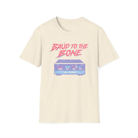 Baud To The Bone Retro T-Shirt