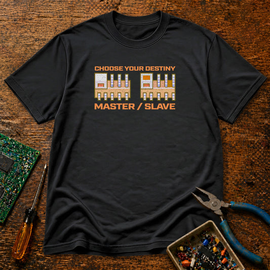 Choose Your Destiny - Master-Slave Retro T-Shirt