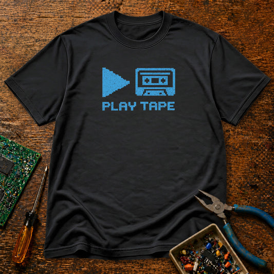 Play Tape Retro Tech T-Shirt