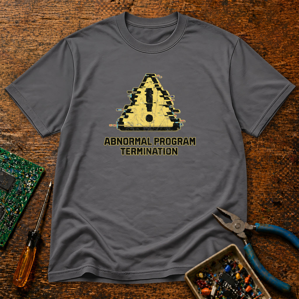 Abnormal Program Termination Retro Tech T-Shirt