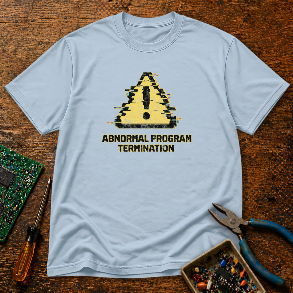Abnormal Program Termination Retro Tech T-Shirt
