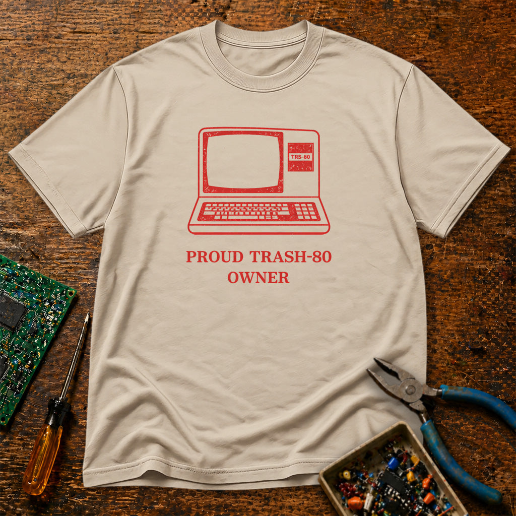 Proud Trash-80 Owner Retro Tech T-Shirt