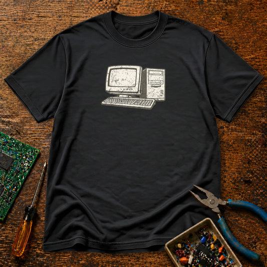 Classic PC Computer System Retro Tech T-Shirt