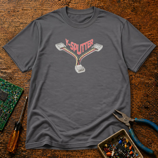 Y Splitter Retro Tech T-Shirt