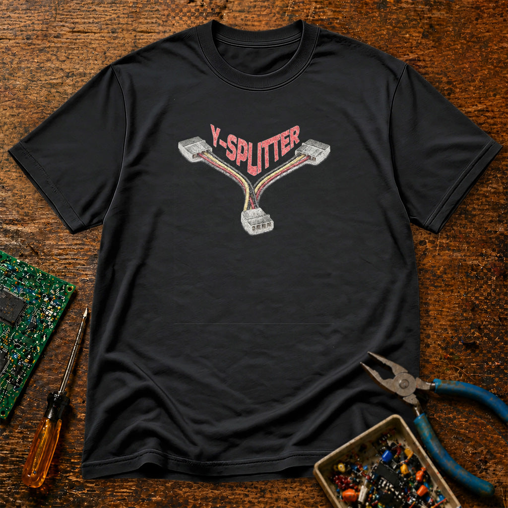 Y Splitter Retro Tech T-Shirt