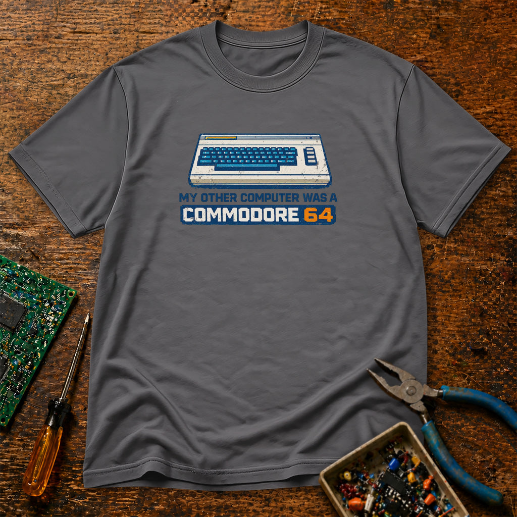 My Other Computer Was A Commodore 64 Retro Tech T-Shirt