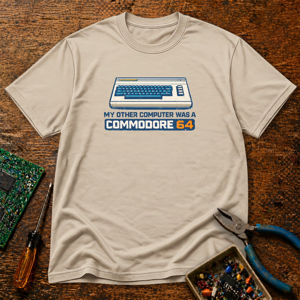 My Other Computer Was A Commodore 64 Retro Tech T-Shirt