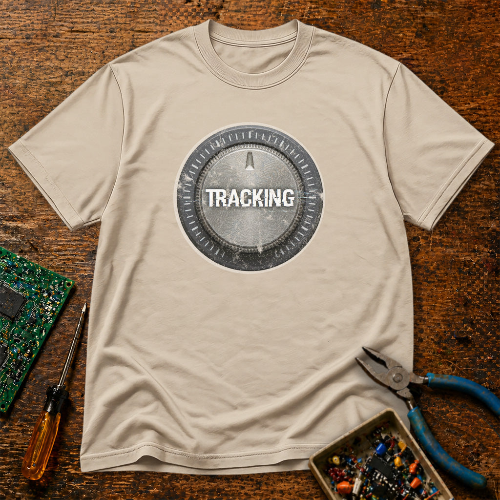 VHS Tracking Retro Tech T-Shirt
