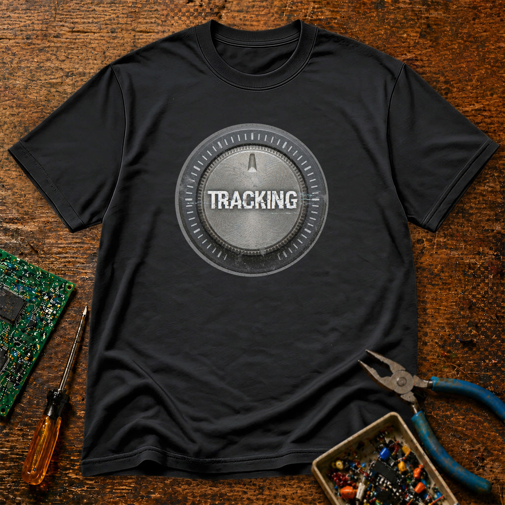 VHS Tracking Retro Tech T-Shirt