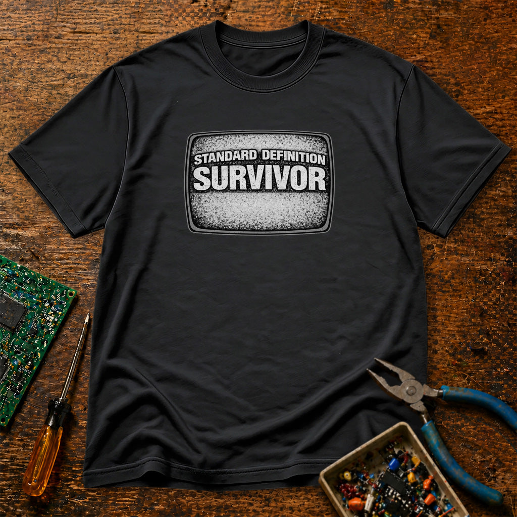 Standard Definition Survivor Retro Tech T-Shirt