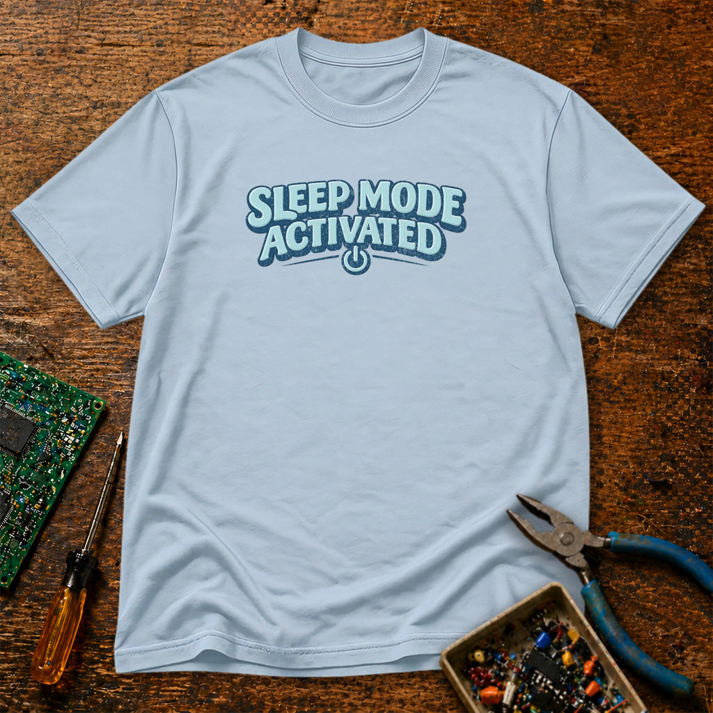 Sleep Mode Activated Retro Tech T-Shirt