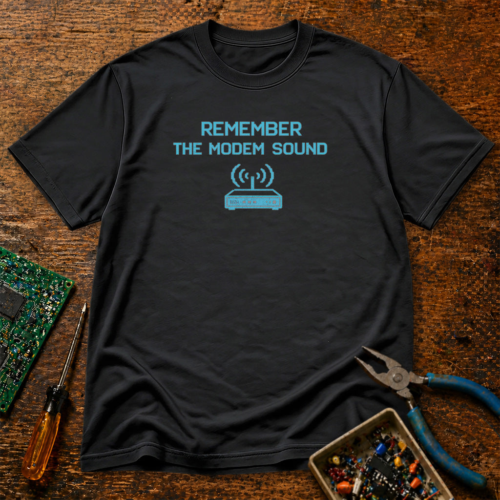 Remember The Modem Sound Retro T-Shirt