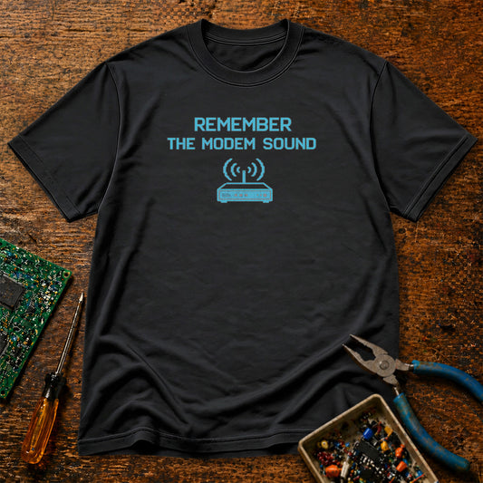 Remember The Modem Sound Retro T-Shirt