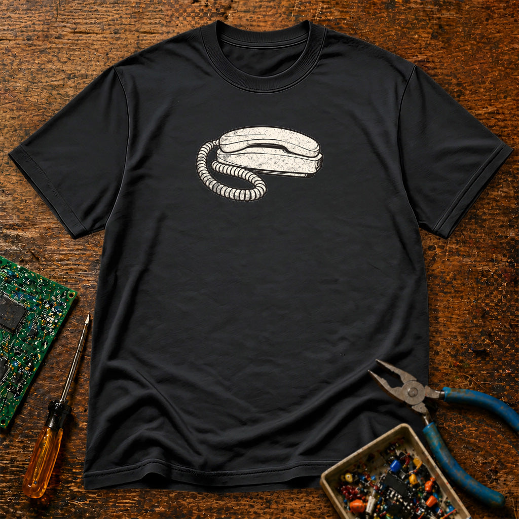 Telephone Handset Retro Tech T-Shirt