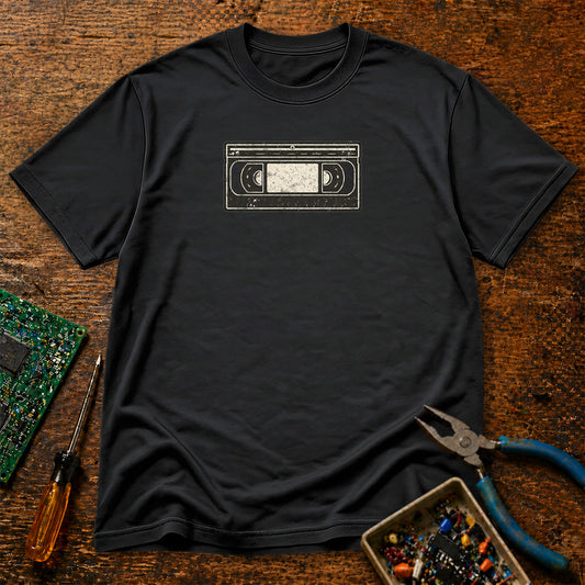VHS Video Tape Retro Tech T-Shirt