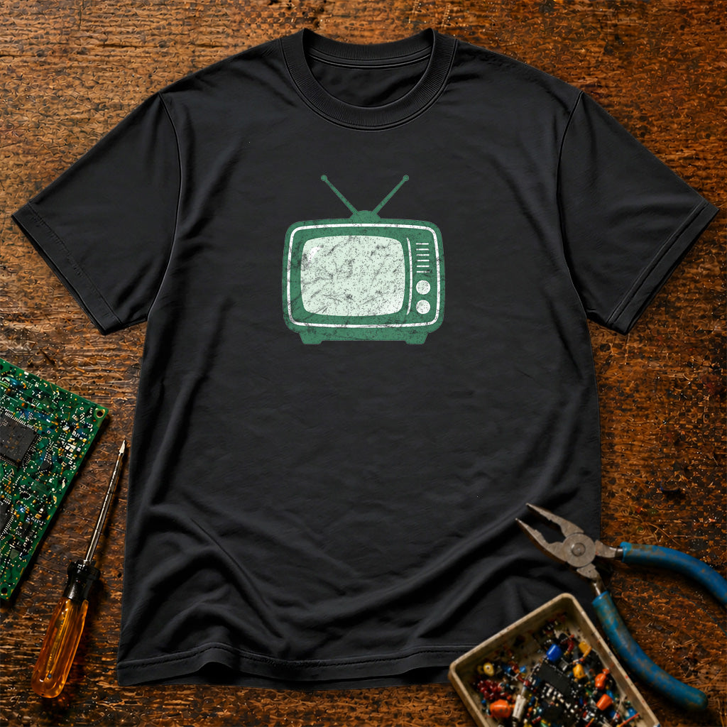 Classic Tube TV Retro Tech T-Shirt