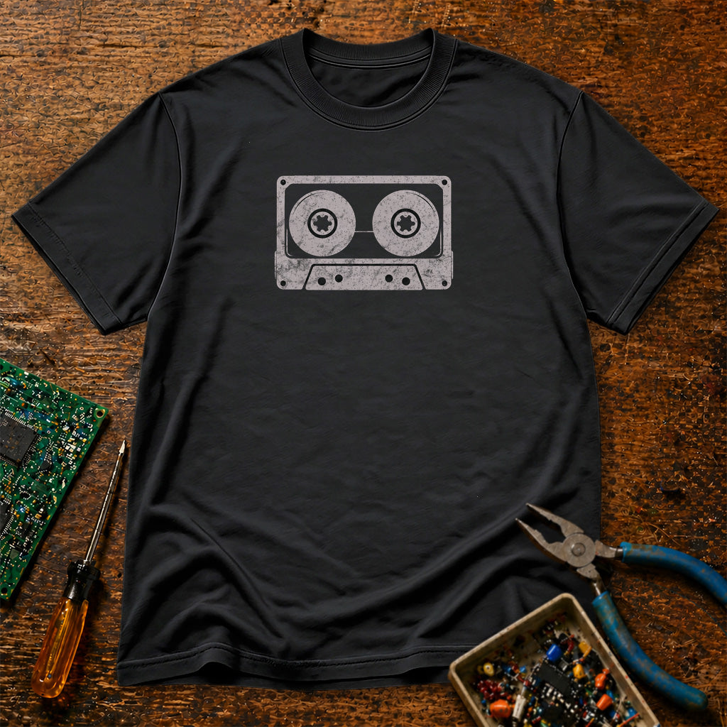 Cassette Tape Retro Tech T-Shirt