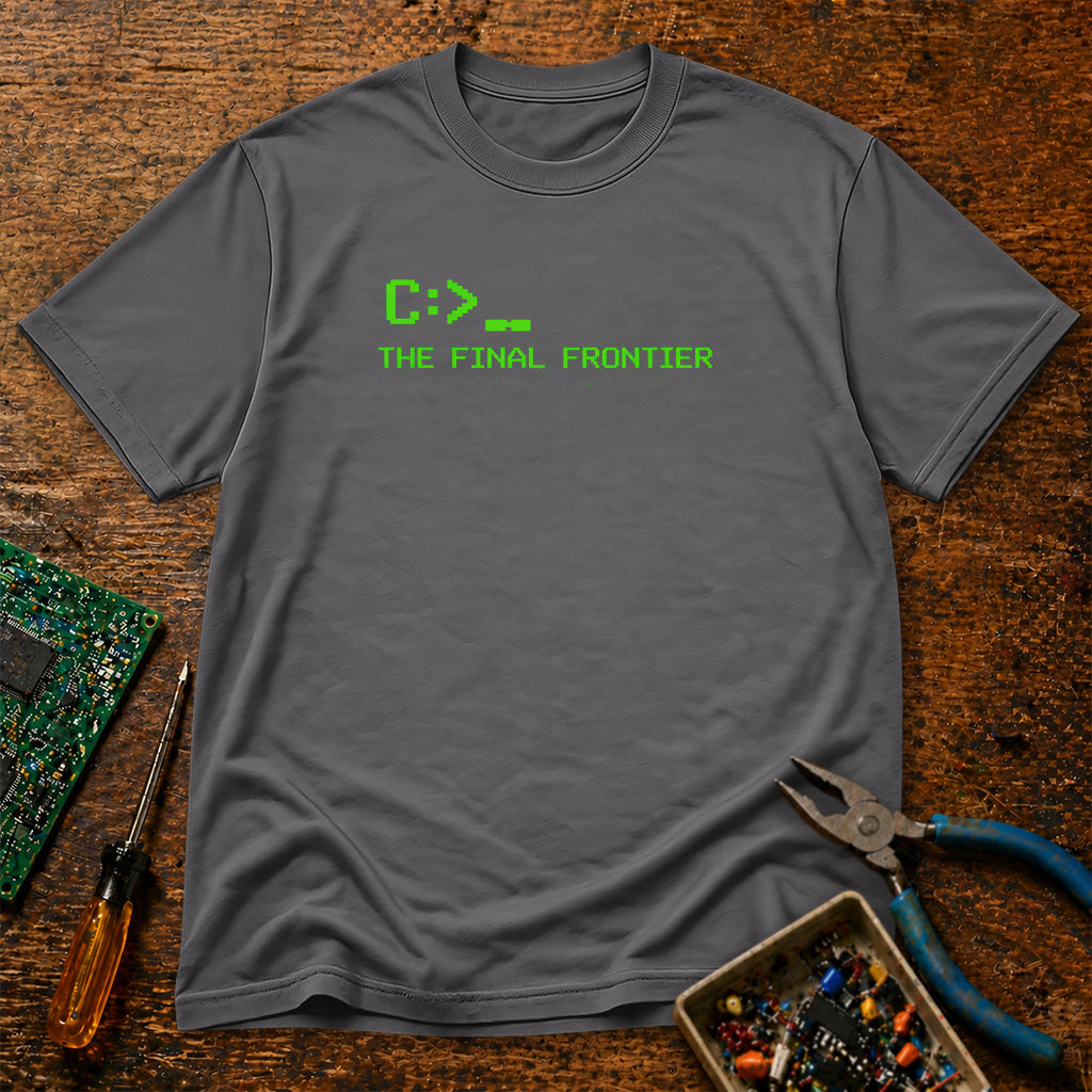 C:> - The Final Frontier Retro T-Shirt