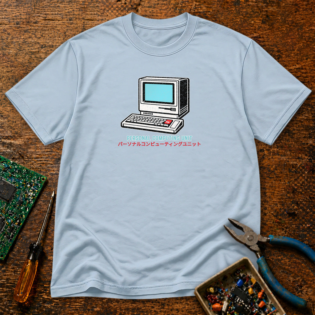 Personal Computing Unit Retro Tech T-Shirt
