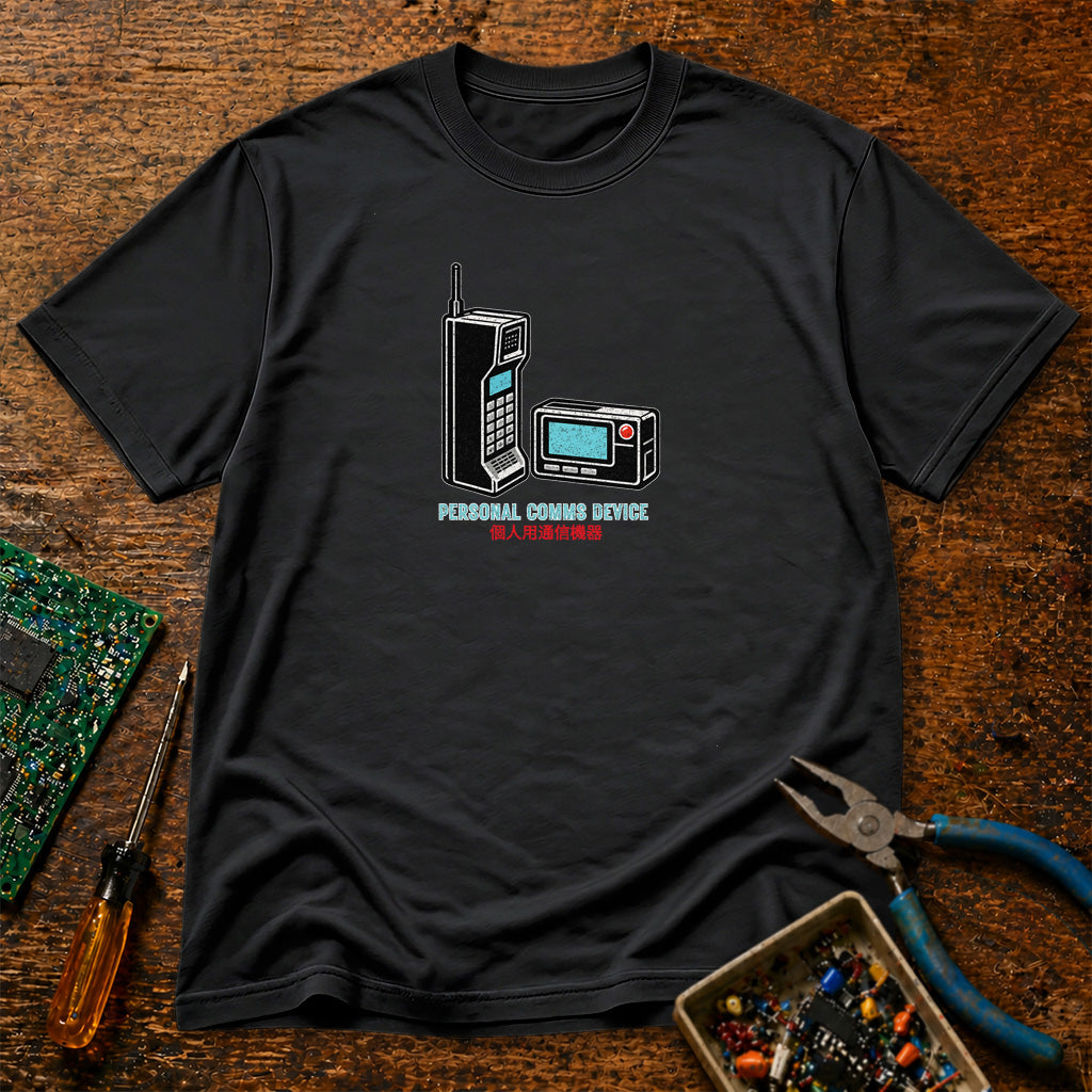 Personal Communications Device Retro Tech T-Shirt
