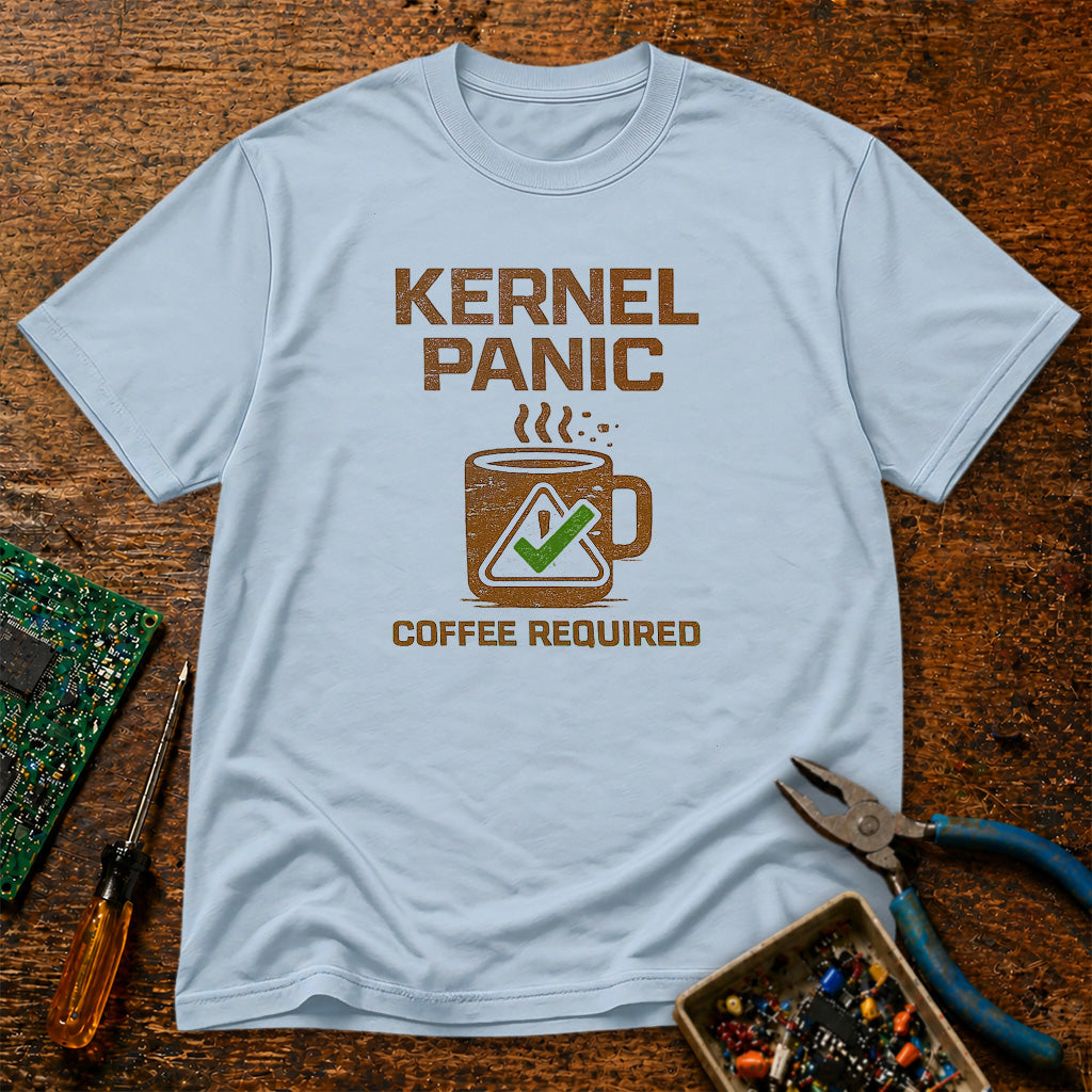 Kernel Panic Retro Tech T-Shirt