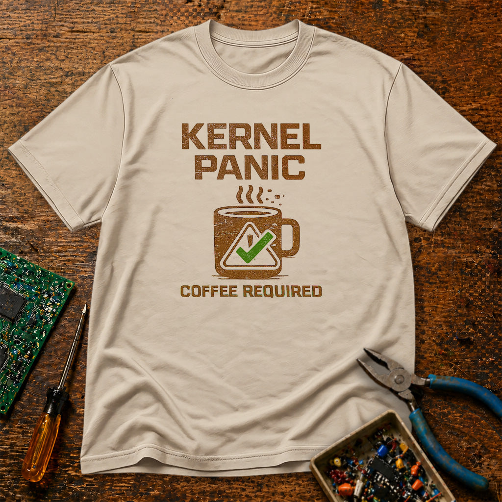 Kernel Panic Retro Tech T-Shirt