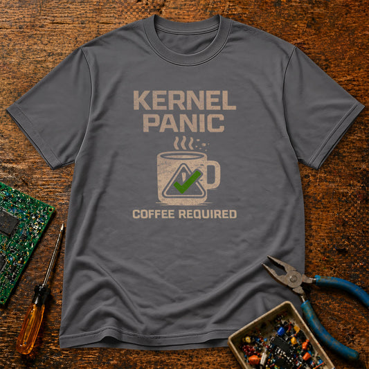 Kernel Panic Retro Tech T-Shirt