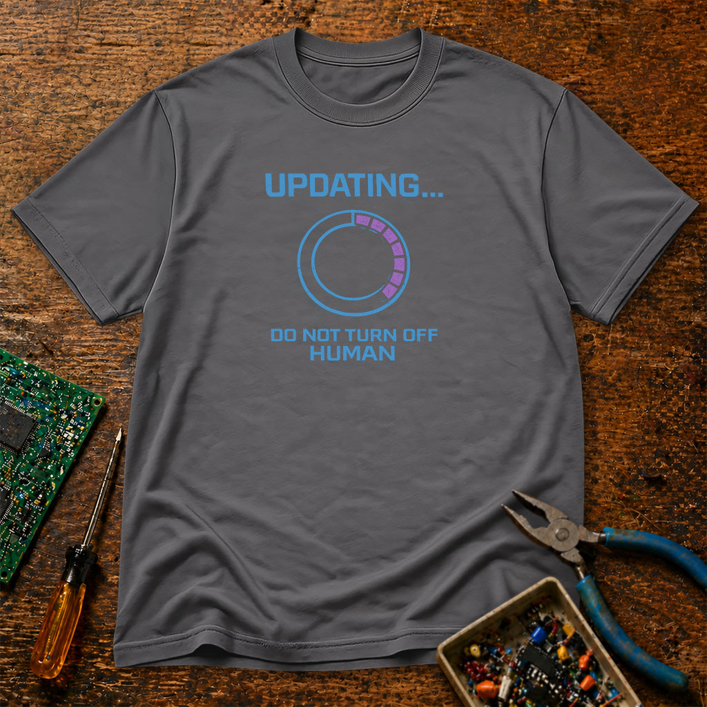 Updating Do Not Turn Off Retro Tech T-Shirt