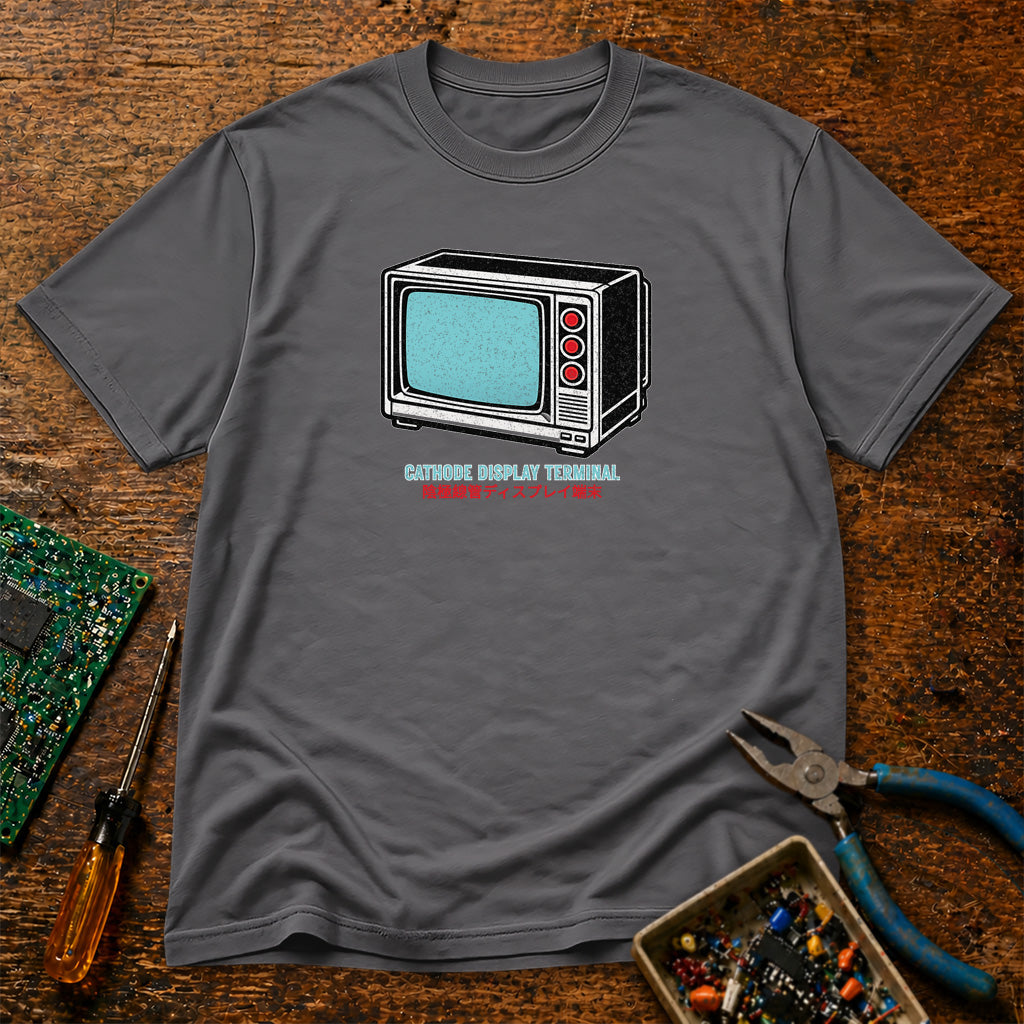 Cathode Display Terminal Retro Tech T-Shirt