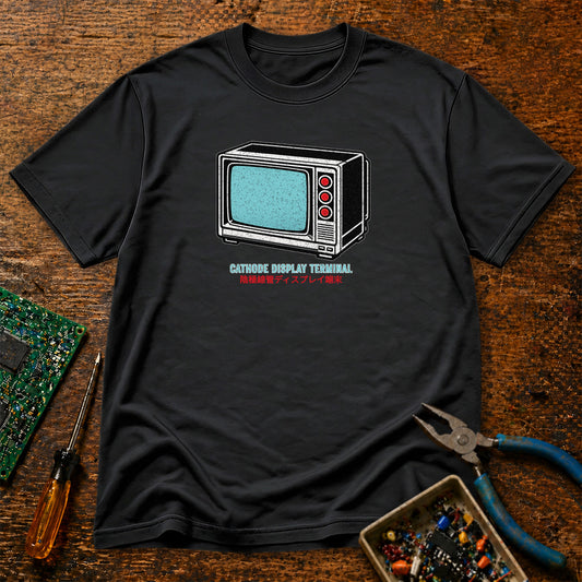 Cathode Display Terminal Retro Tech T-Shirt