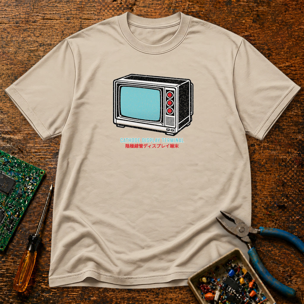 Cathode Display Terminal Retro Tech T-Shirt